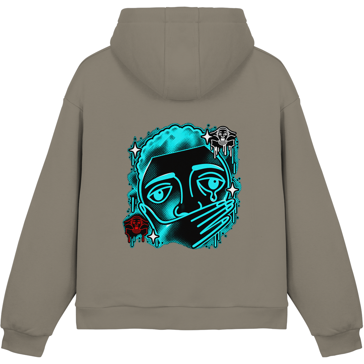 The Meme - Fluffy Boxcut Hoodie