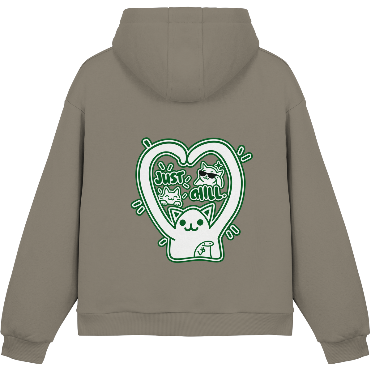 low CORTiSOL - Fluffy Boxcut Hoodie