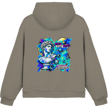 The Philosopher - Fluffy Boxcut Hoodie