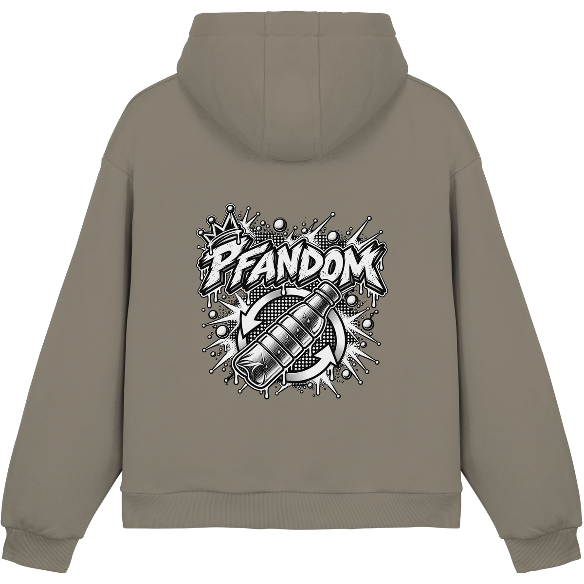 PFANDOM BASiCS  - Fluffy Boxcut Hoodie