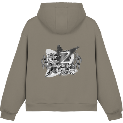 The Rebellion Z BASiC - Fluffy Boxcut Hoodie