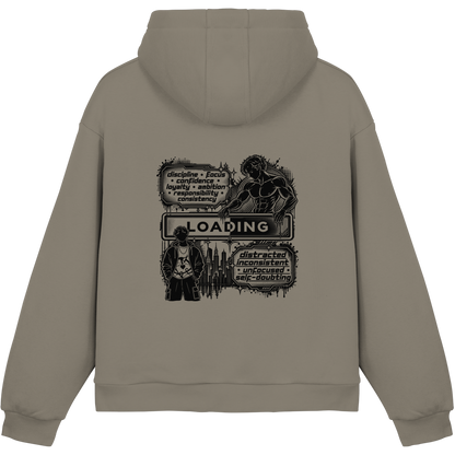 LOADiNG BASiCS - Fluffy Boxcut Hoodie