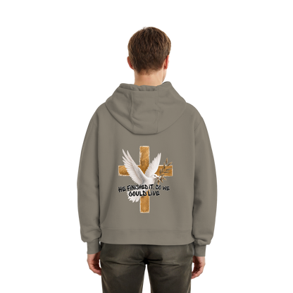 Savior collection  - Fluffy Boxcut Hoodie