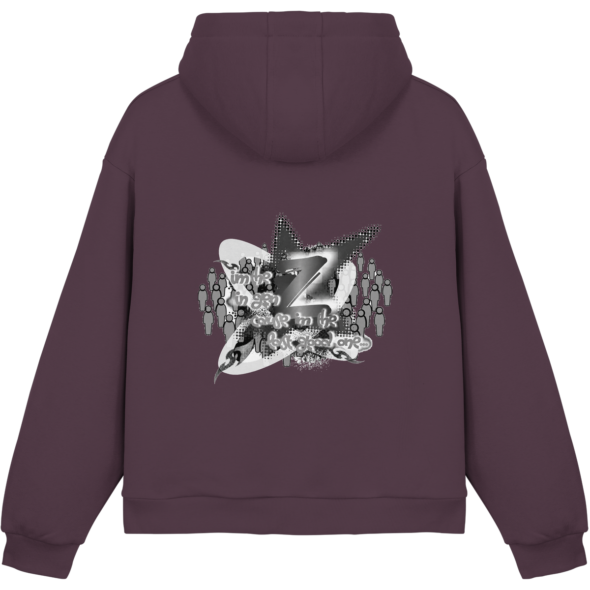 The Rebellion Z BASiCS - Fluffy Boxcut Hoodie