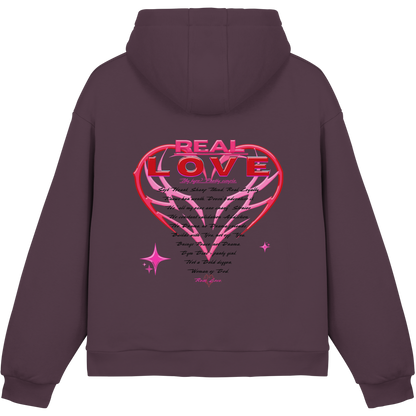 The Real Love - Fluffy Boxcut Hoodie