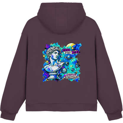 The Philosopher - Fluffy Boxcut Hoodie