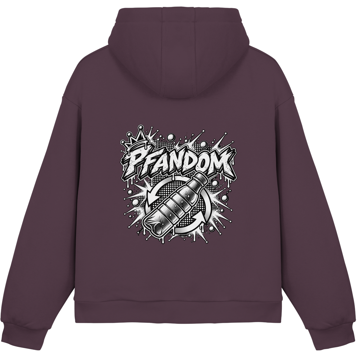 PFANDOM BASiCS  - Fluffy Boxcut Hoodie
