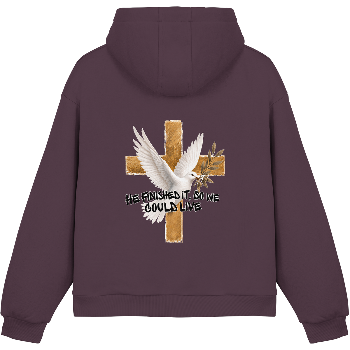 Savior collection  - Fluffy Boxcut Hoodie