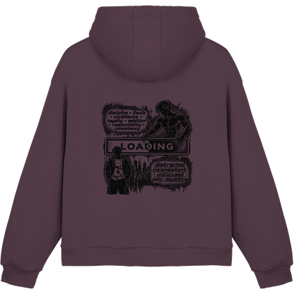 LOADiNG BASiCS - Fluffy Boxcut Hoodie