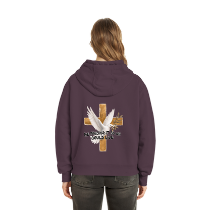 Savior collection  - Fluffy Boxcut Hoodie
