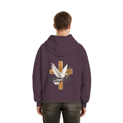 Savior collection  - Fluffy Boxcut Hoodie