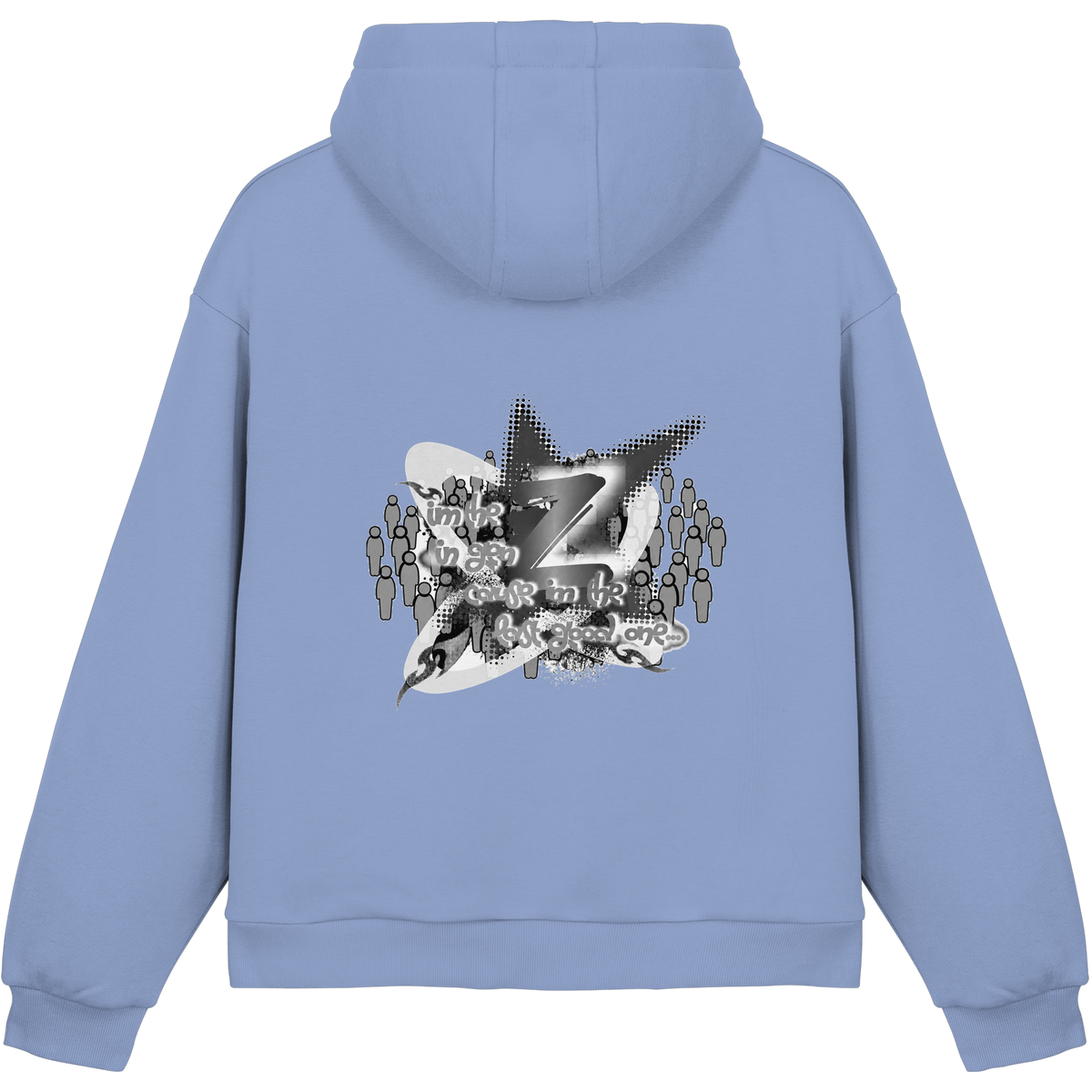 The Rebellion Z BASiCS - Fluffy Boxcut Hoodie