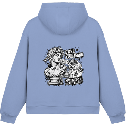 The Philosopher - Fluffy Boxcut Hoodie