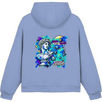 The Philosopher - Fluffy Boxcut Hoodie