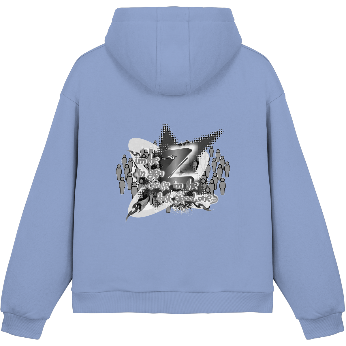 The Rebellion Z BASiC - Fluffy Boxcut Hoodie
