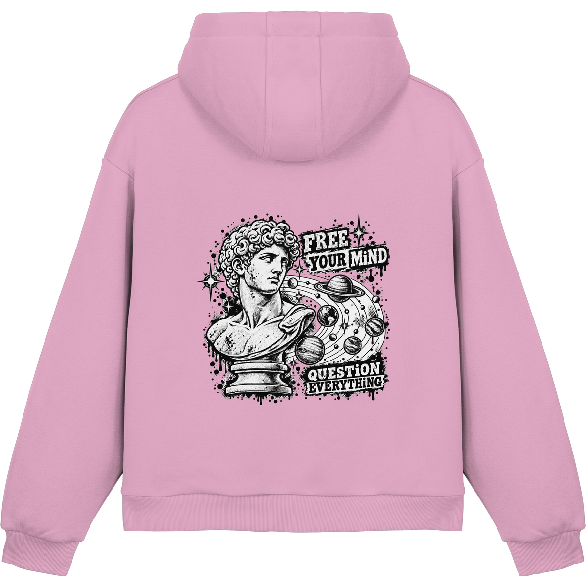 The Philosopher - Fluffy Boxcut Hoodie