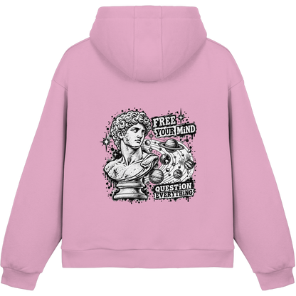 The Philosopher - Fluffy Boxcut Hoodie