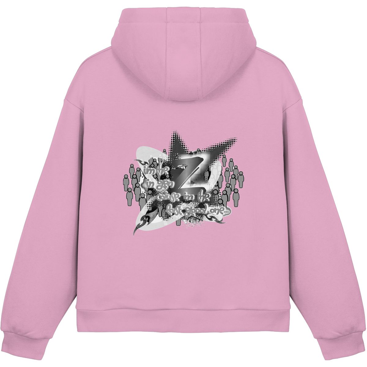 The Rebellion Z BASiC - Fluffy Boxcut Hoodie