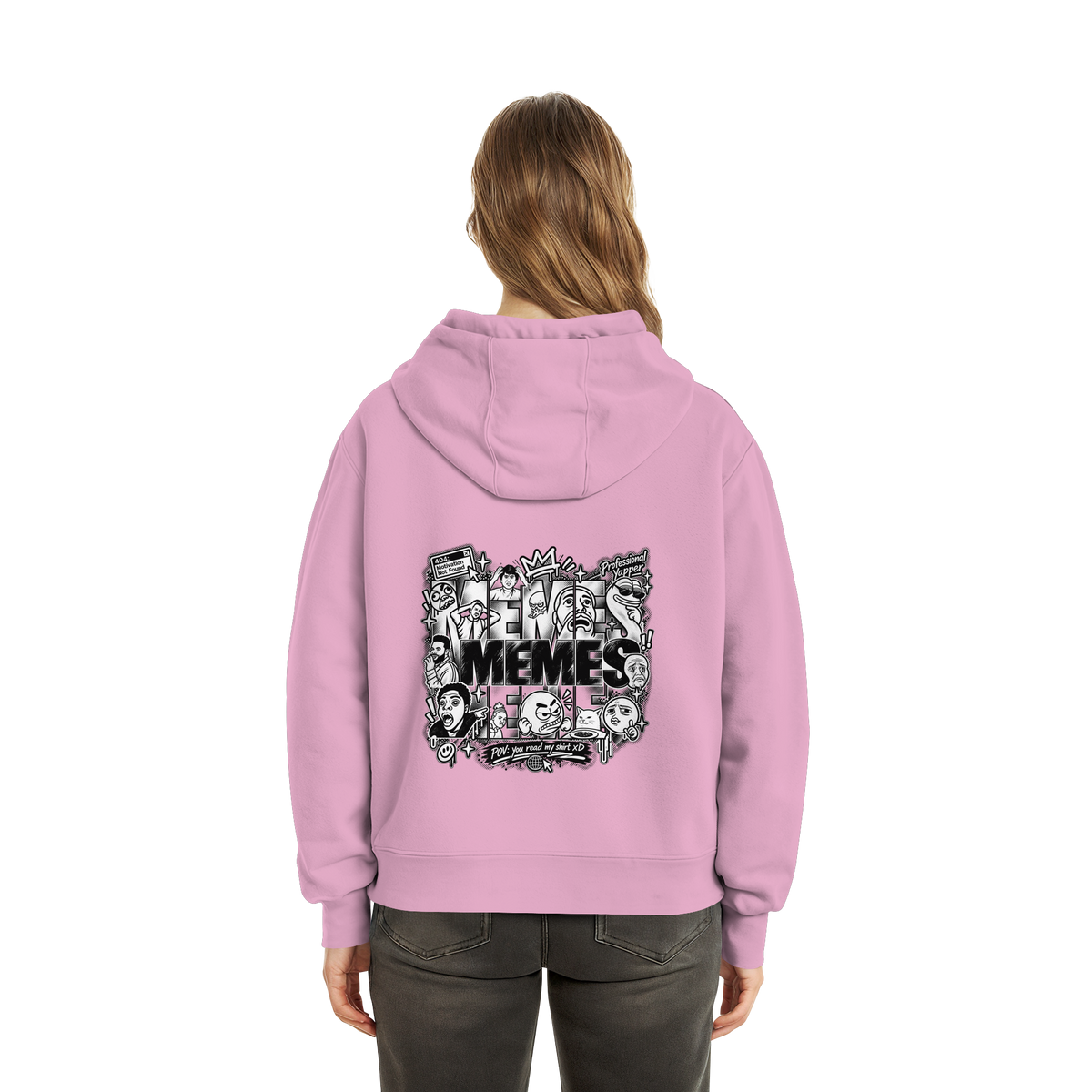 The MEME - Fluffy Boxcut Hoodie
