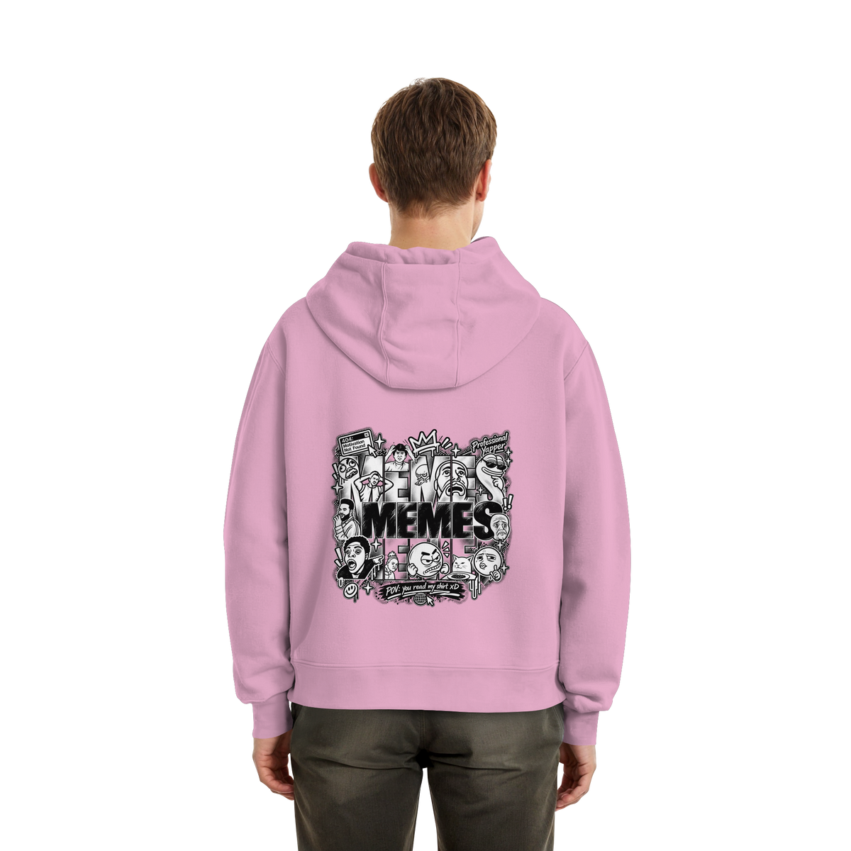 The MEME - Fluffy Boxcut Hoodie