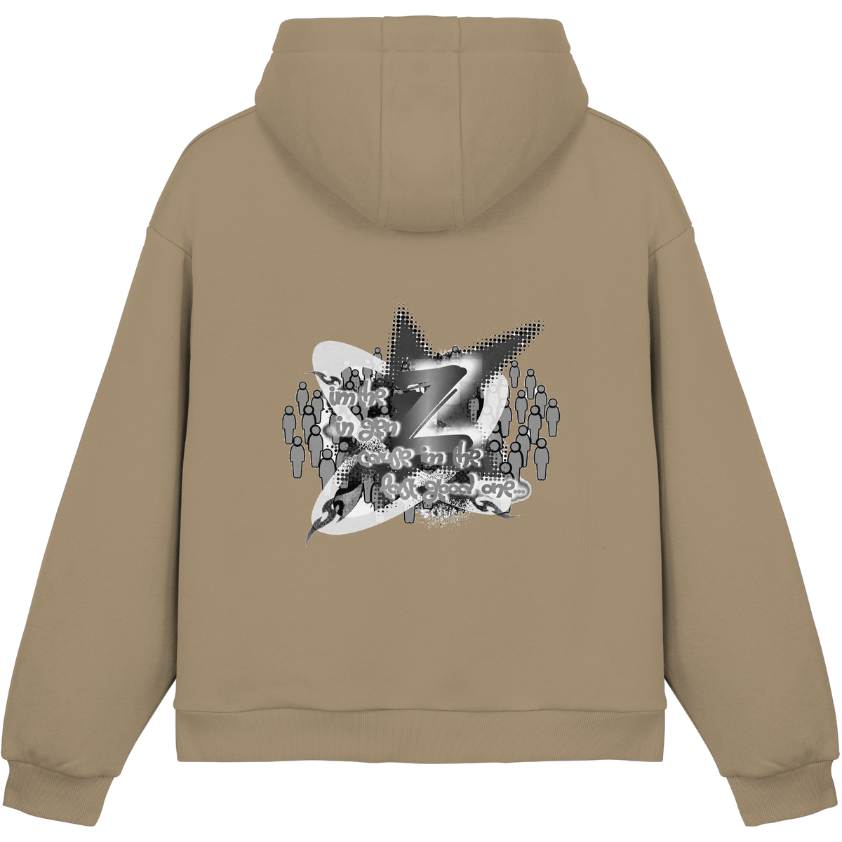 The Rebellion Z BASiCS - Fluffy Boxcut Hoodie