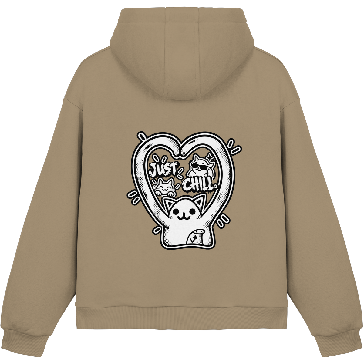 low CORTiSOL - Fluffy Boxcut Hoodie
