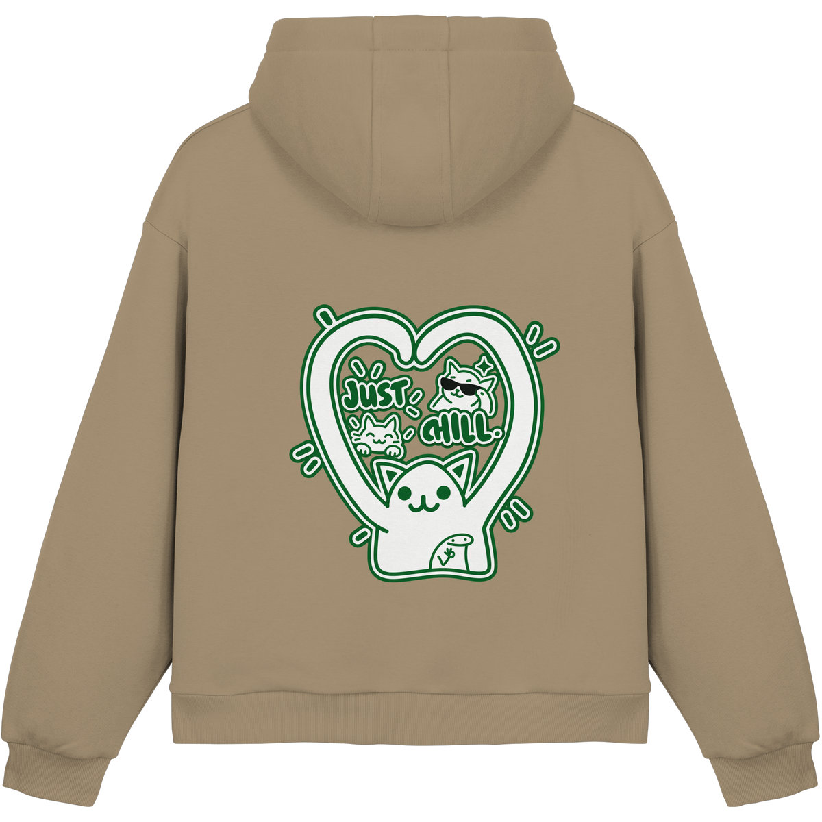 low CORTiSOL - Fluffy Boxcut Hoodie