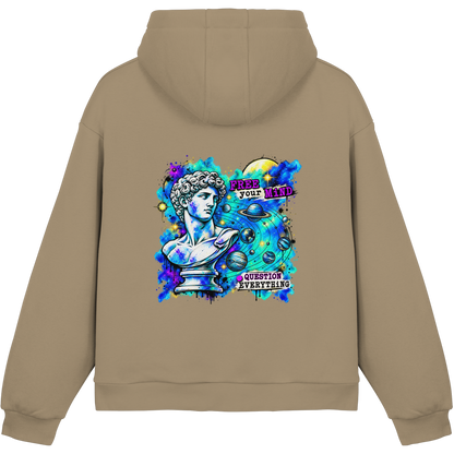 The Philosopher - Fluffy Boxcut Hoodie