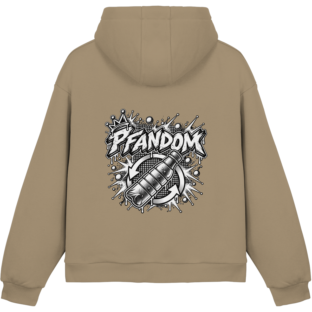 PFANDOM BASiCS  - Fluffy Boxcut Hoodie