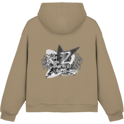 The Rebellion Z BASiC - Fluffy Boxcut Hoodie