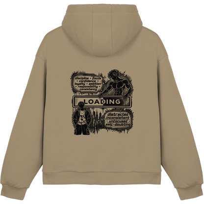 LOADiNG BASiCS - Fluffy Boxcut Hoodie