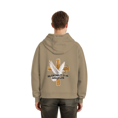Savior collection  - Fluffy Boxcut Hoodie