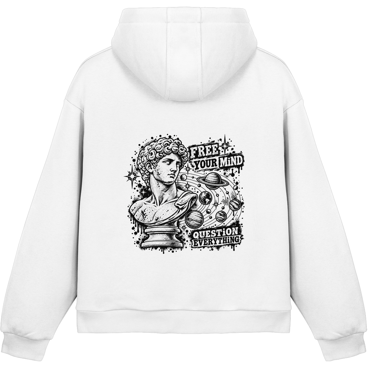 The Philosopher - Fluffy Boxcut Hoodie