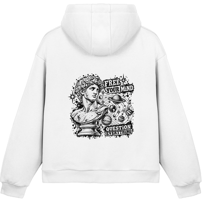 The Philosopher - Fluffy Boxcut Hoodie