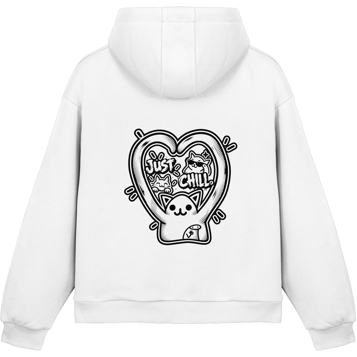 low CORTiSOL - Fluffy Boxcut Hoodie