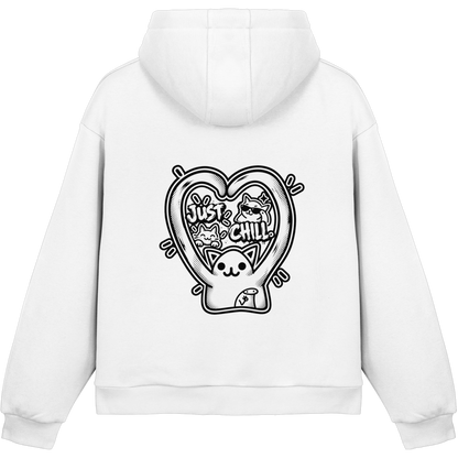 low CORTiSOL - Fluffy Boxcut Hoodie