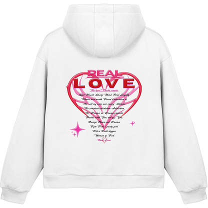 The Real Love - Fluffy Boxcut Hoodie