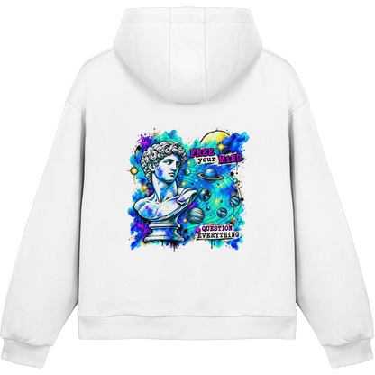The Philosopher - Fluffy Boxcut Hoodie