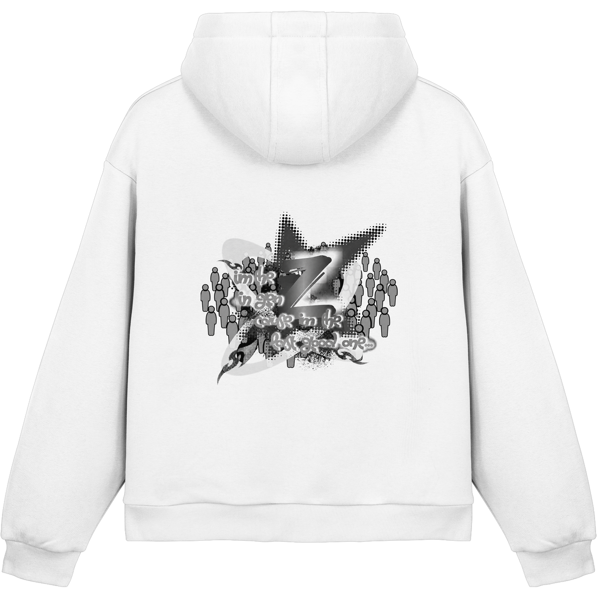 The Rebellion Z BASiC - Fluffy Boxcut Hoodie