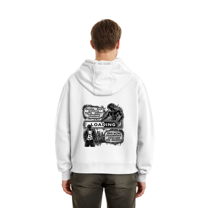 LOADiNG BASiCS - Fluffy Boxcut Hoodie