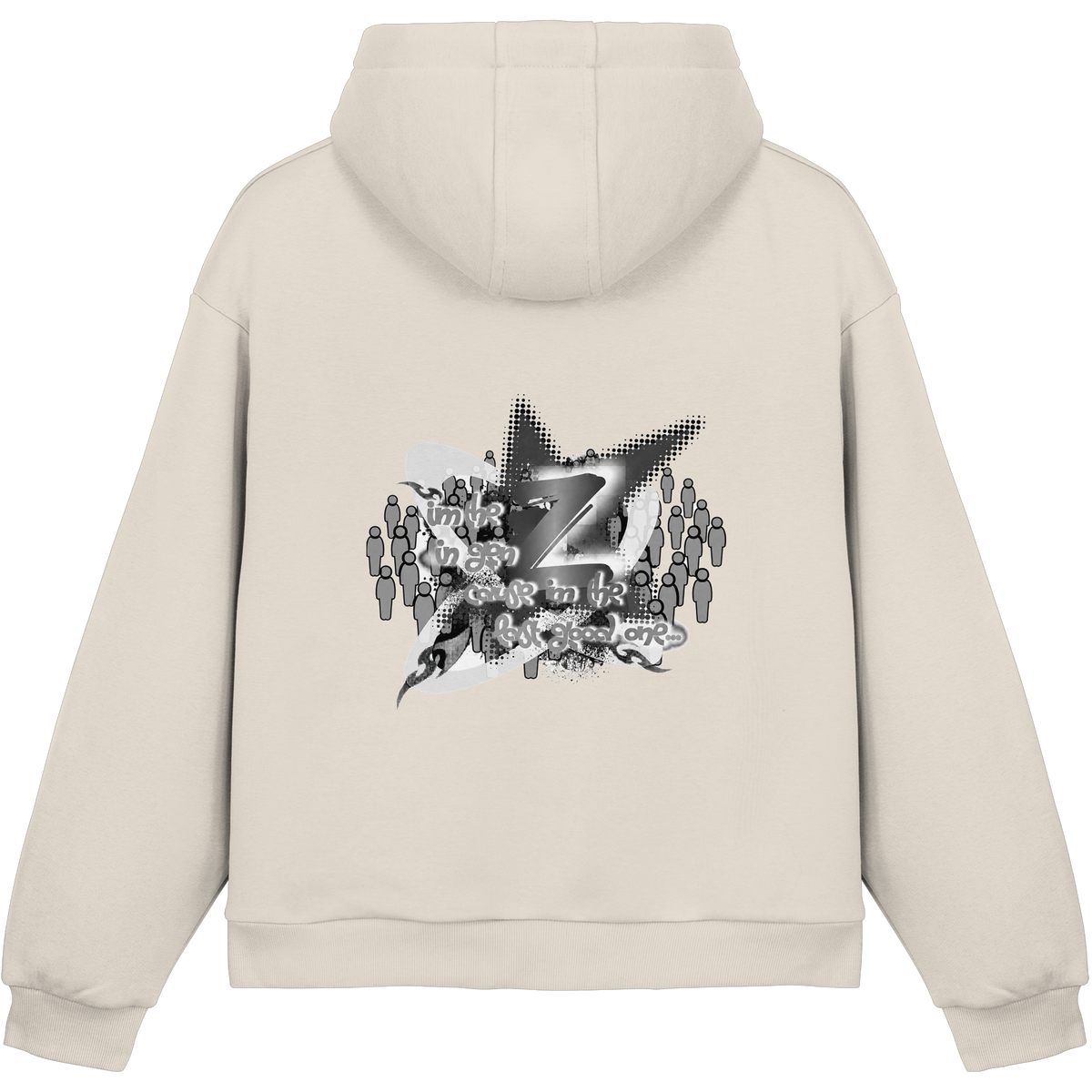 The Rebellion Z BASiCS - Fluffy Boxcut Hoodie