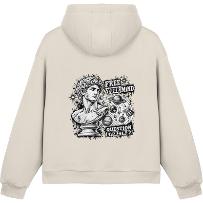 The Philosopher - Fluffy Boxcut Hoodie