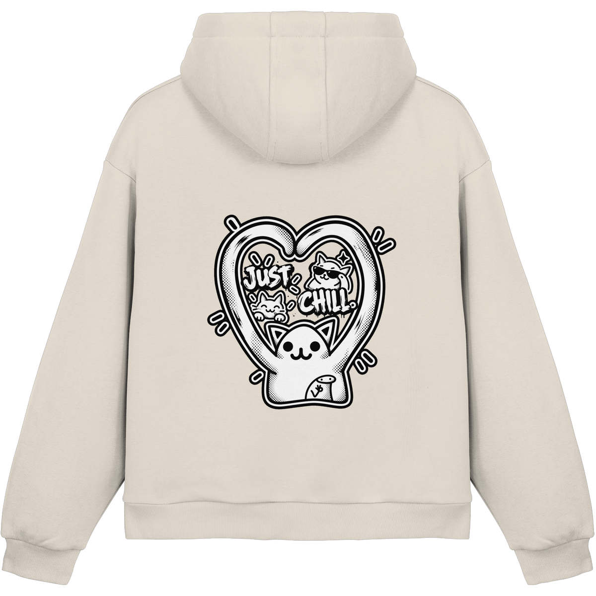 low CORTiSOL - Fluffy Boxcut Hoodie