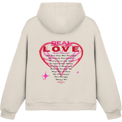 The Real Love - Fluffy Boxcut Hoodie