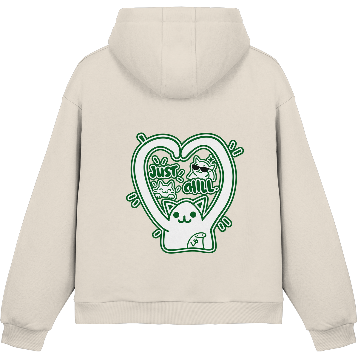 low CORTiSOL - Fluffy Boxcut Hoodie