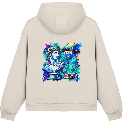 The Philosopher - Fluffy Boxcut Hoodie