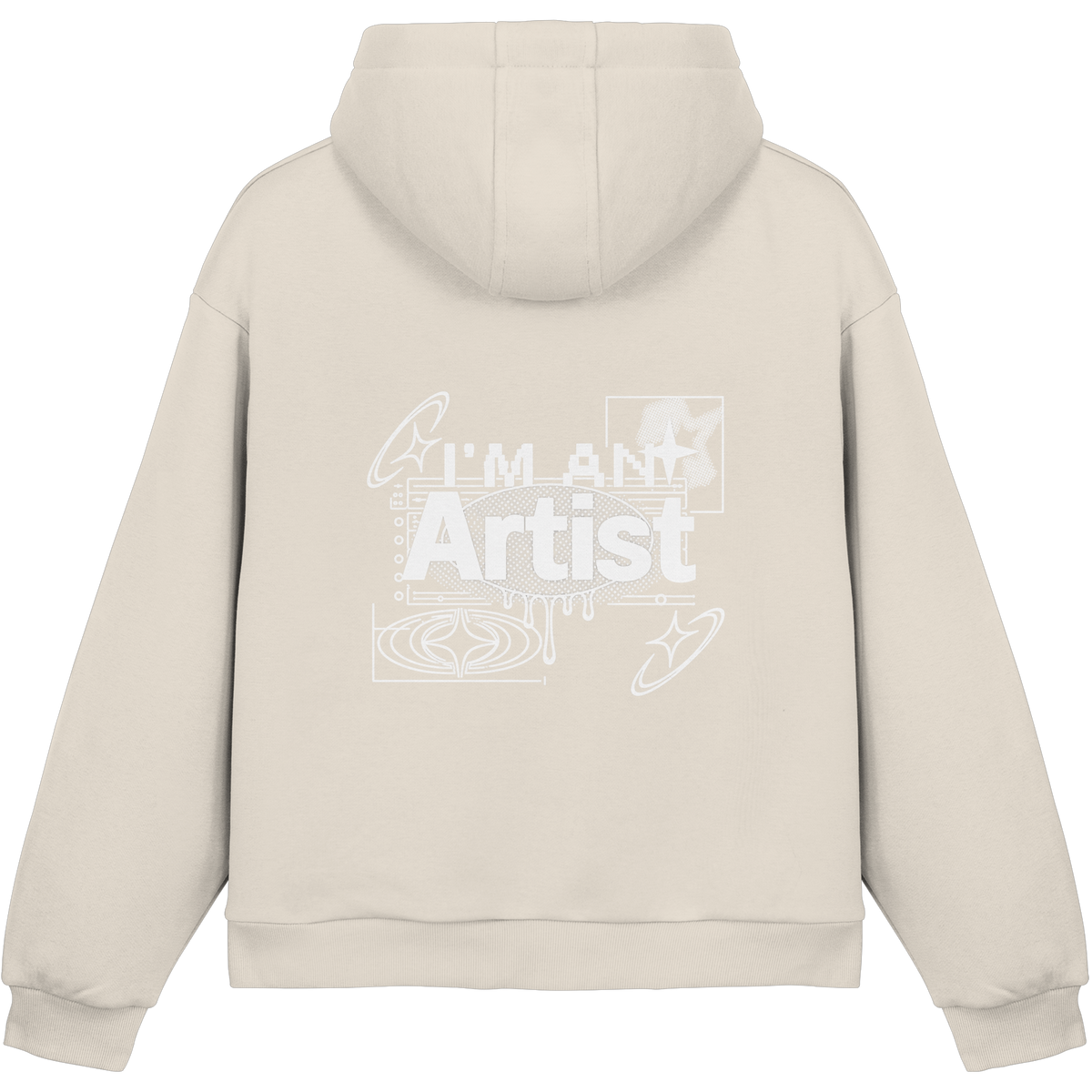 The Artist BASiCS - Fluffy Boxcut Hoodie