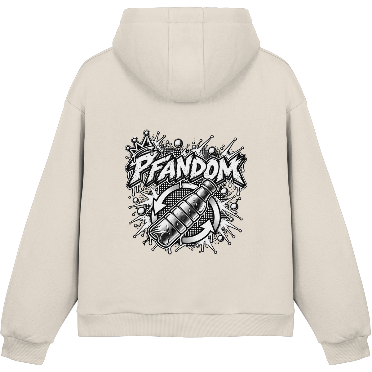PFANDOM BASiCS  - Fluffy Boxcut Hoodie