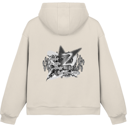 The Rebellion Z BASiC - Fluffy Boxcut Hoodie
