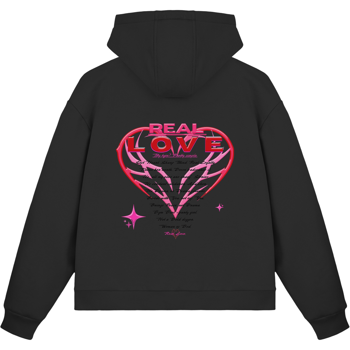 The Real Love - Fluffy Boxcut Zipper